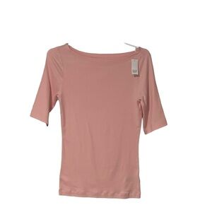 NWT GAP Women's Soft Pink Short Sleeve Tee size S